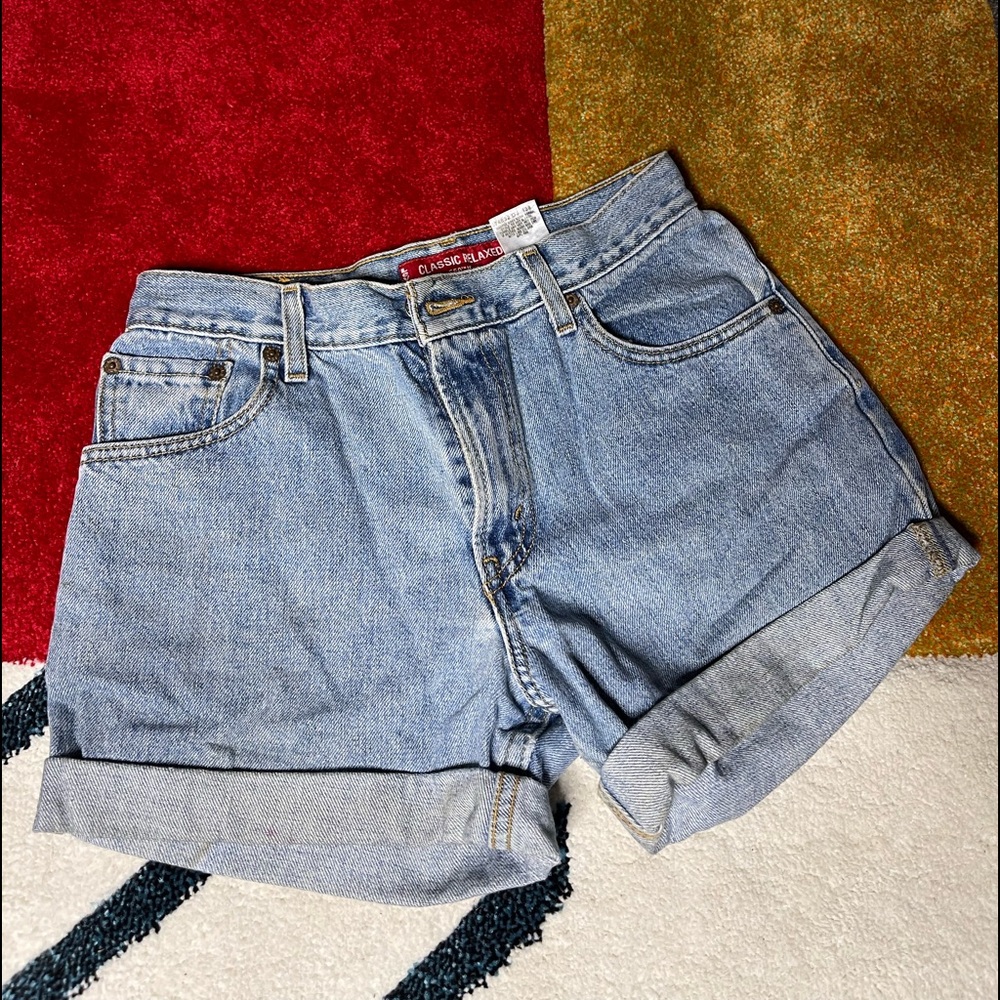 Levi High Waisted Shorts